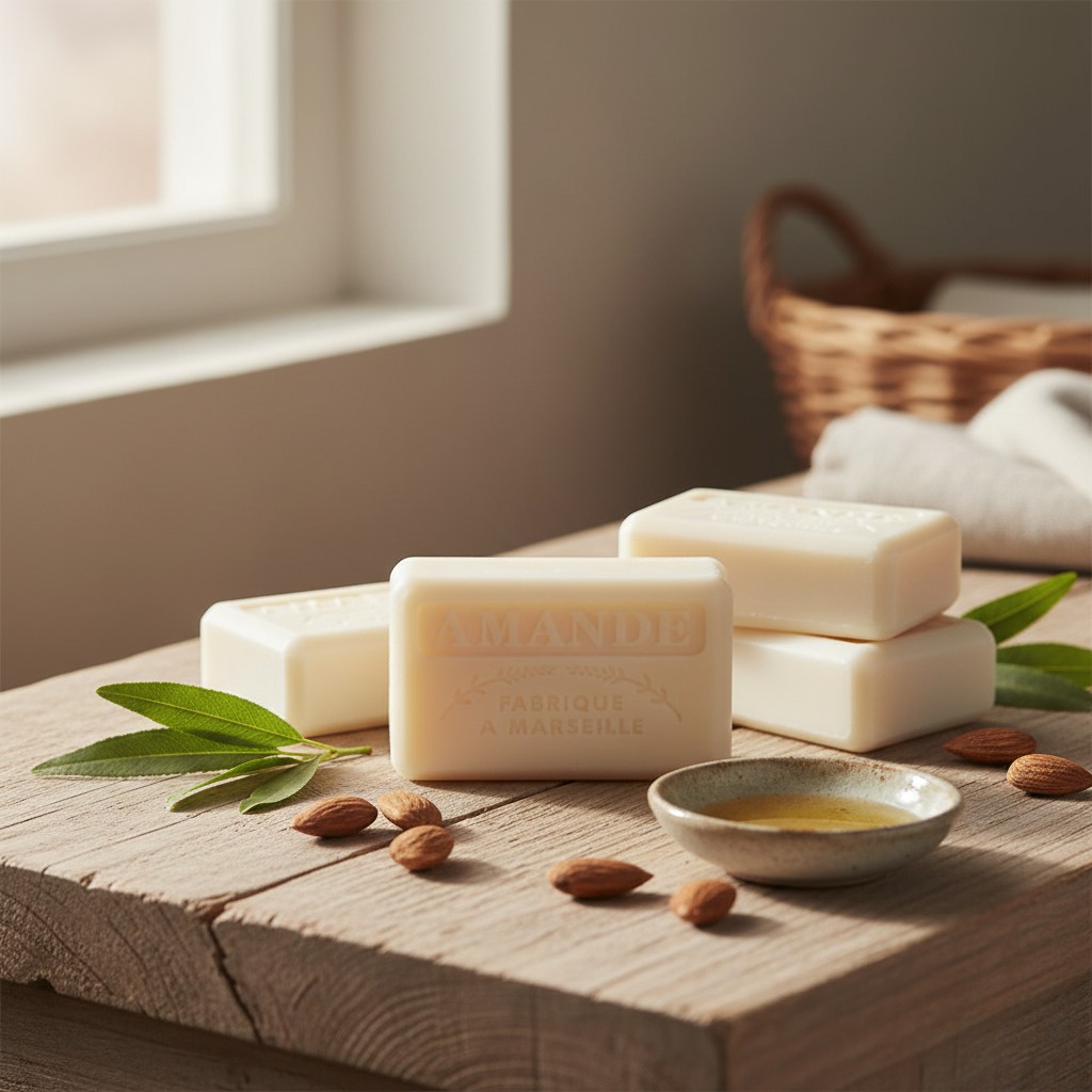 Mandel sæbe 3 stk a 120gr
