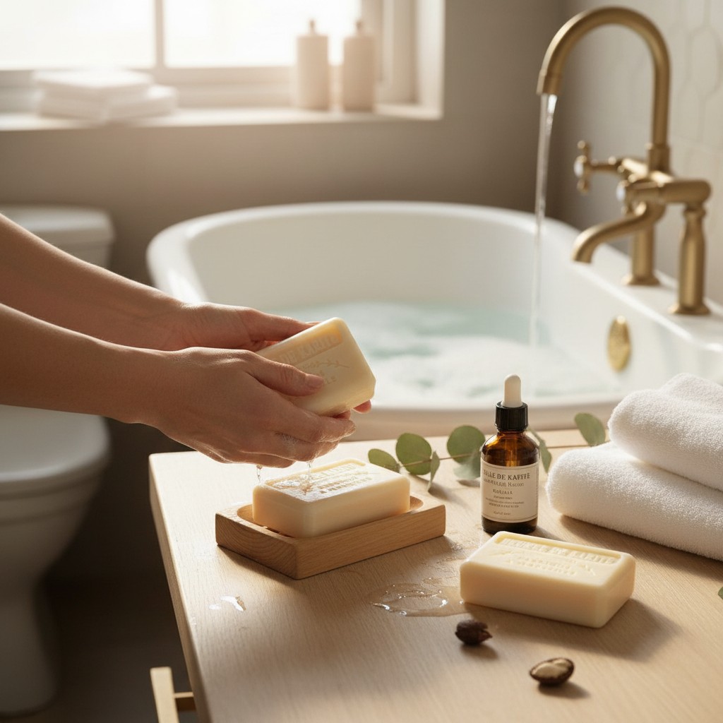 Sheabutter sæbe 3 stk a 120gr