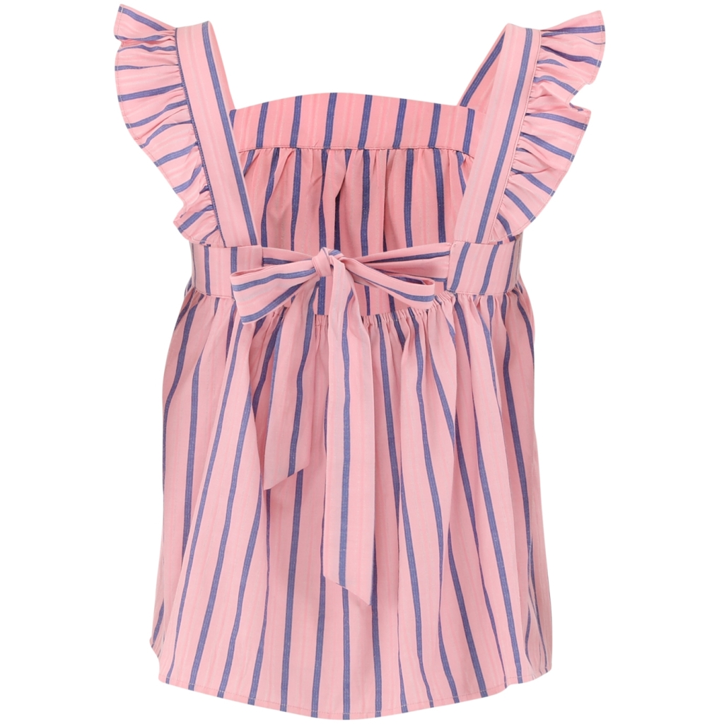 Continue Lulu bow stripe pink