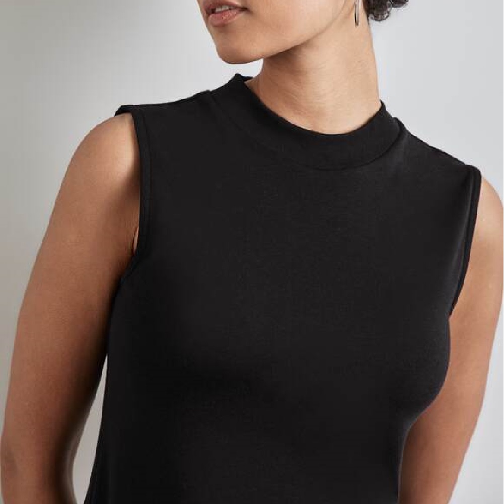 Street One Basic turtle neck top black