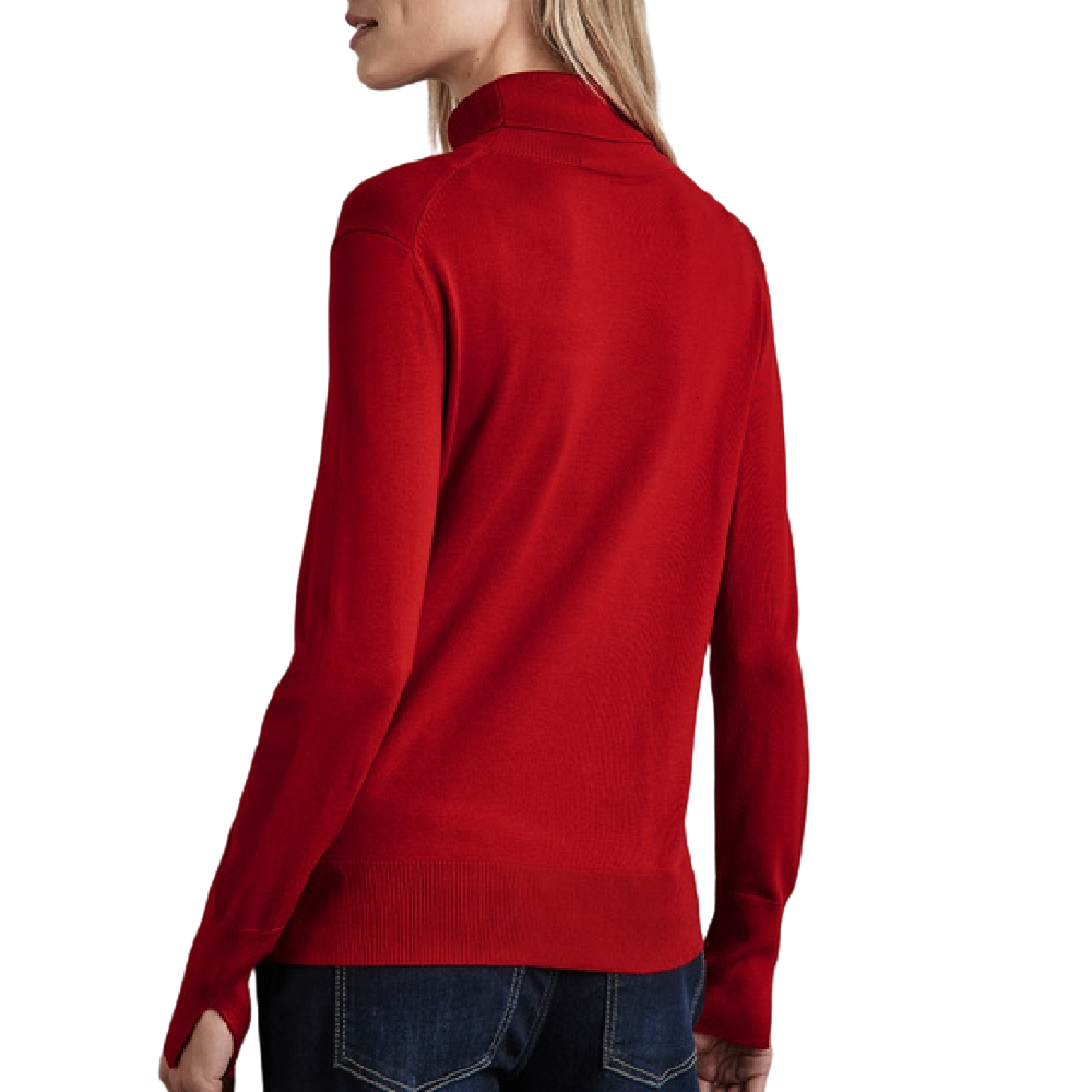 Street One basic roll-neck autumn red