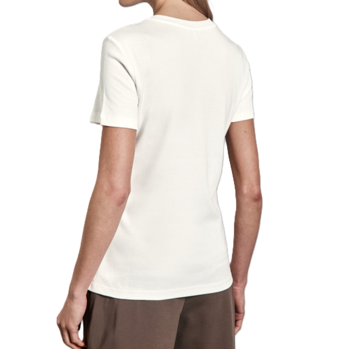 Street One basic interlock shirt ss offwhite