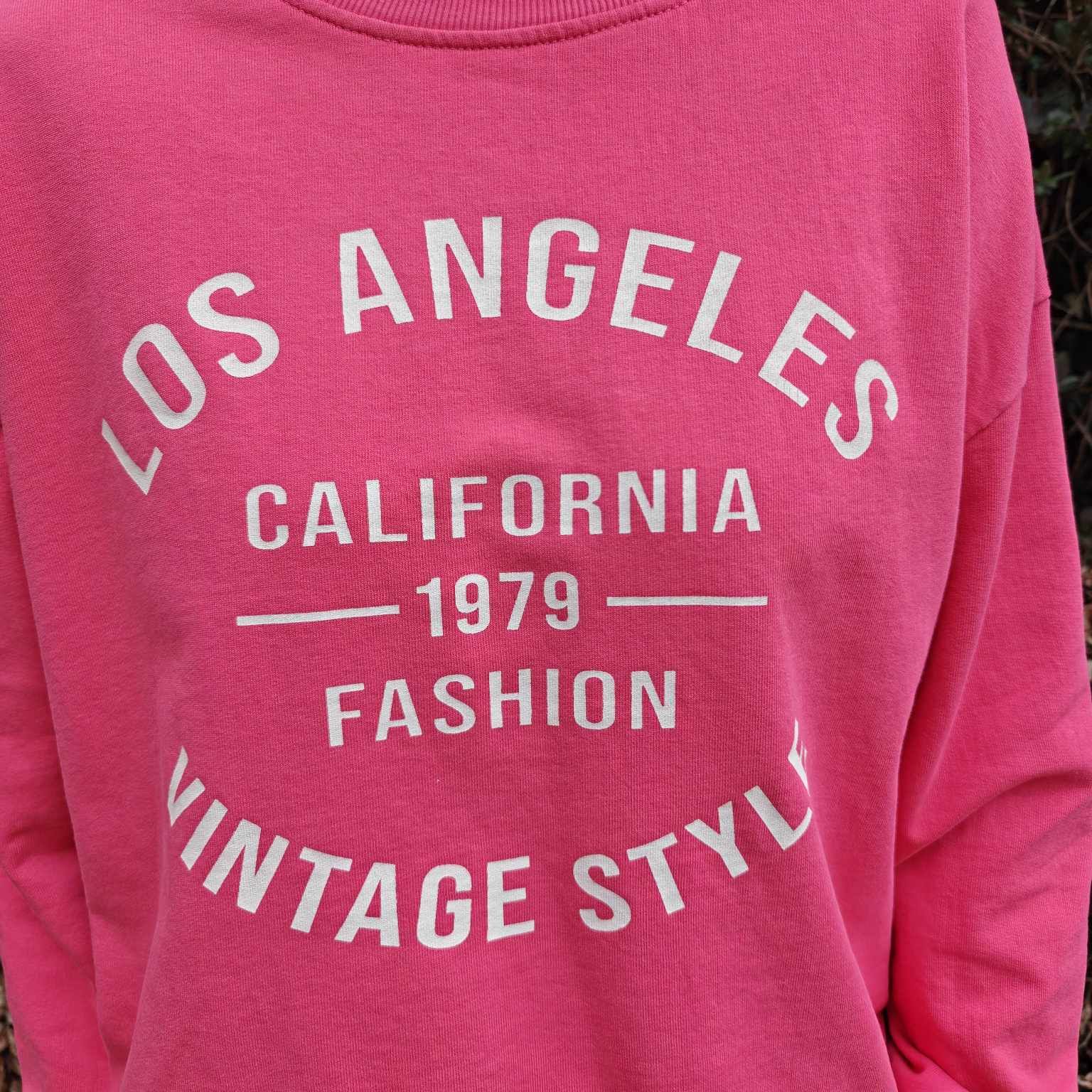 Los Angeles sweatshirt pink