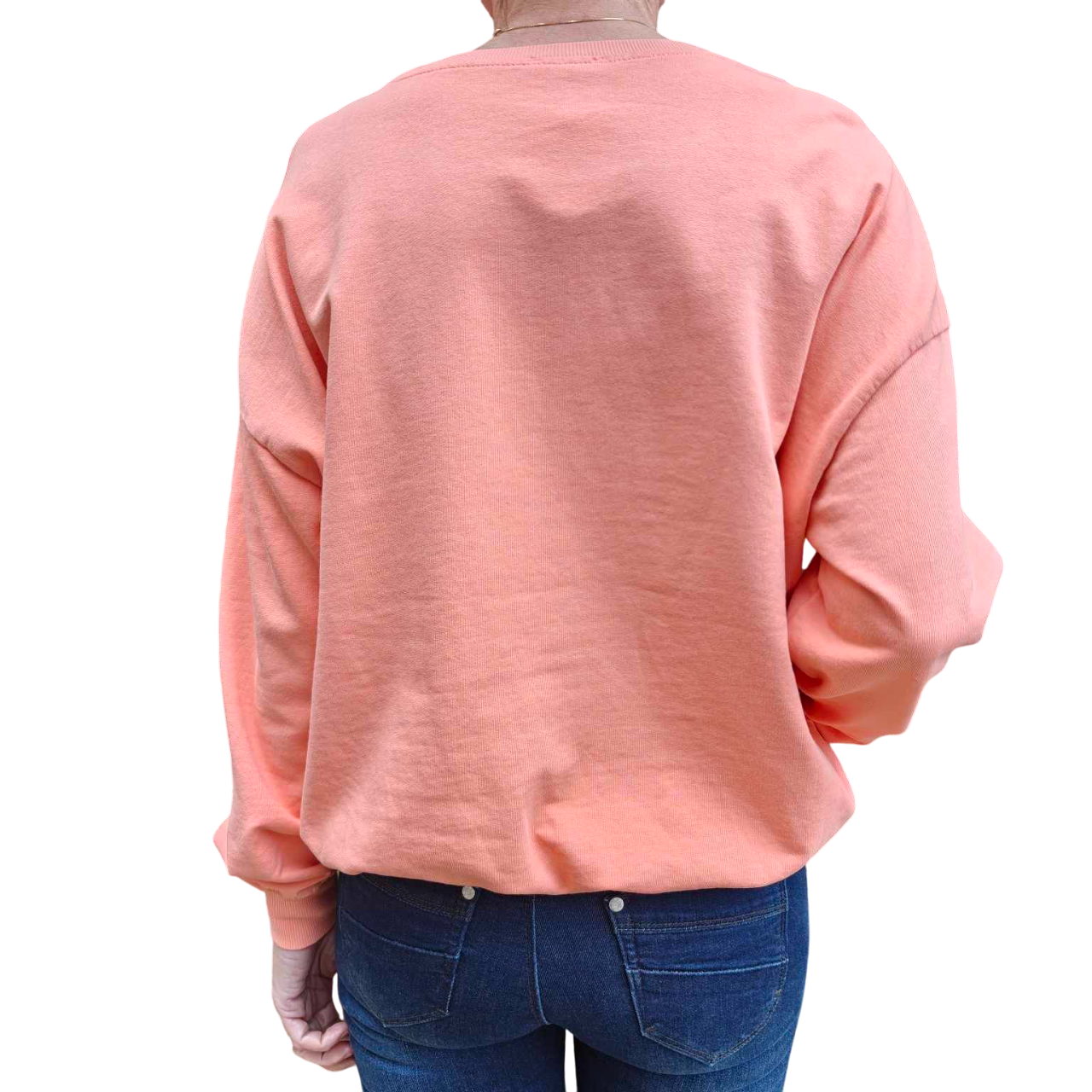 Los Angeles sweatshirt orange