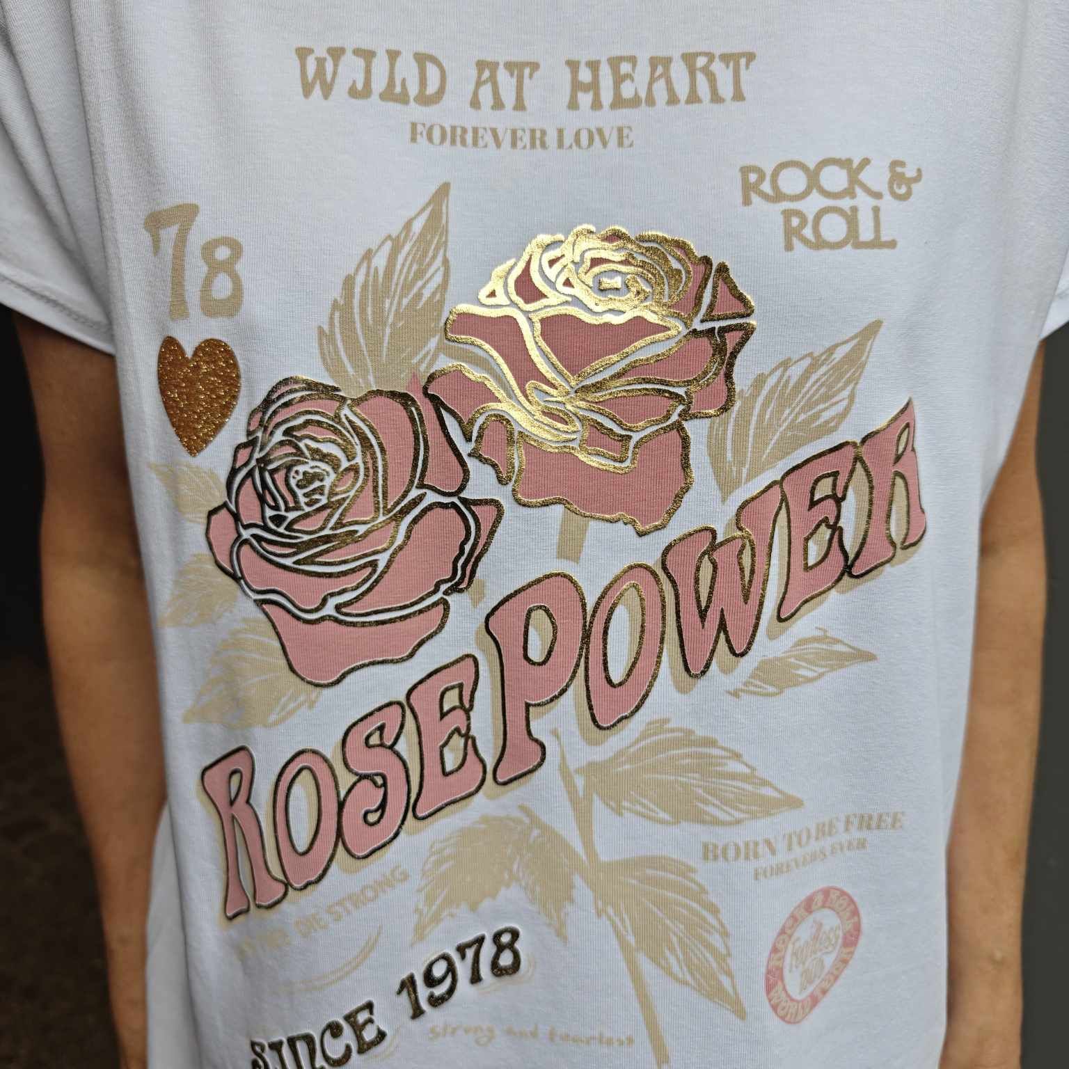 Maddie tee forever rose