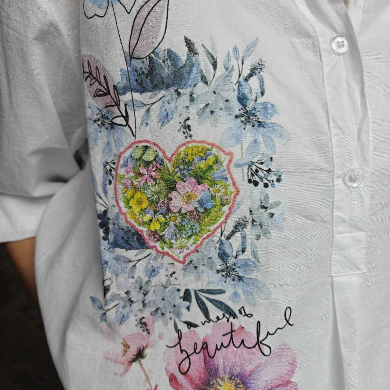 Sally shirt sweet hearts