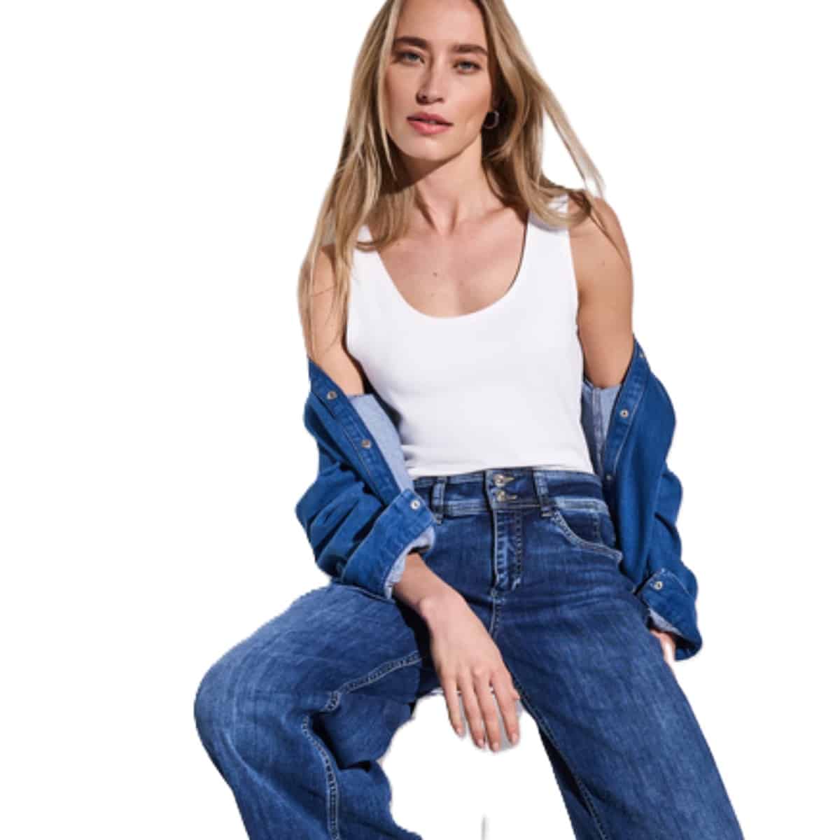 Street One Anni top white