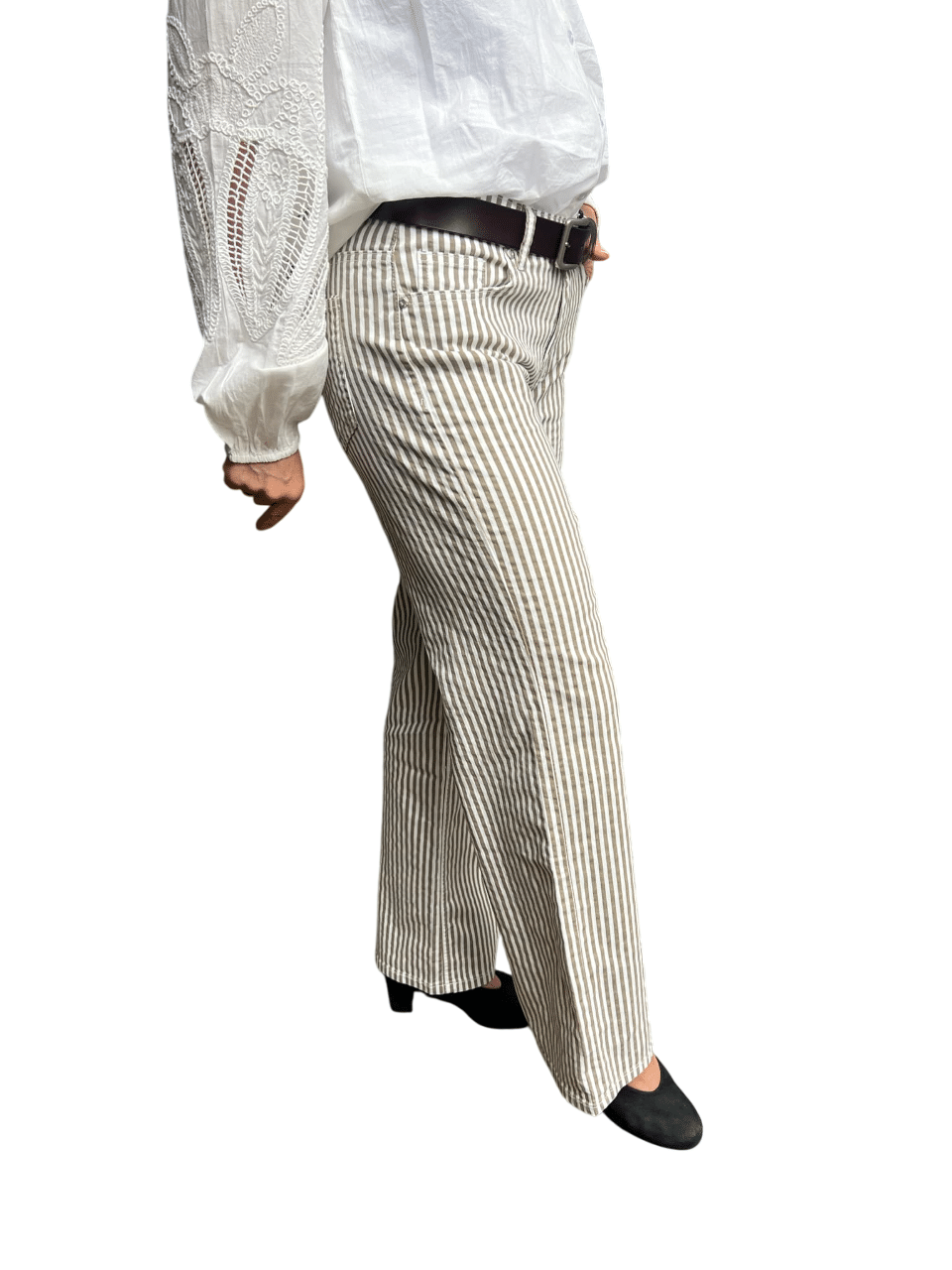 ASP Pam pant Sand stripe