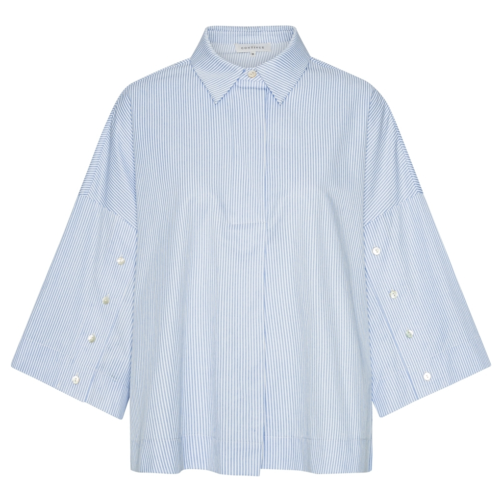 Continue Klara shirt blue stripe