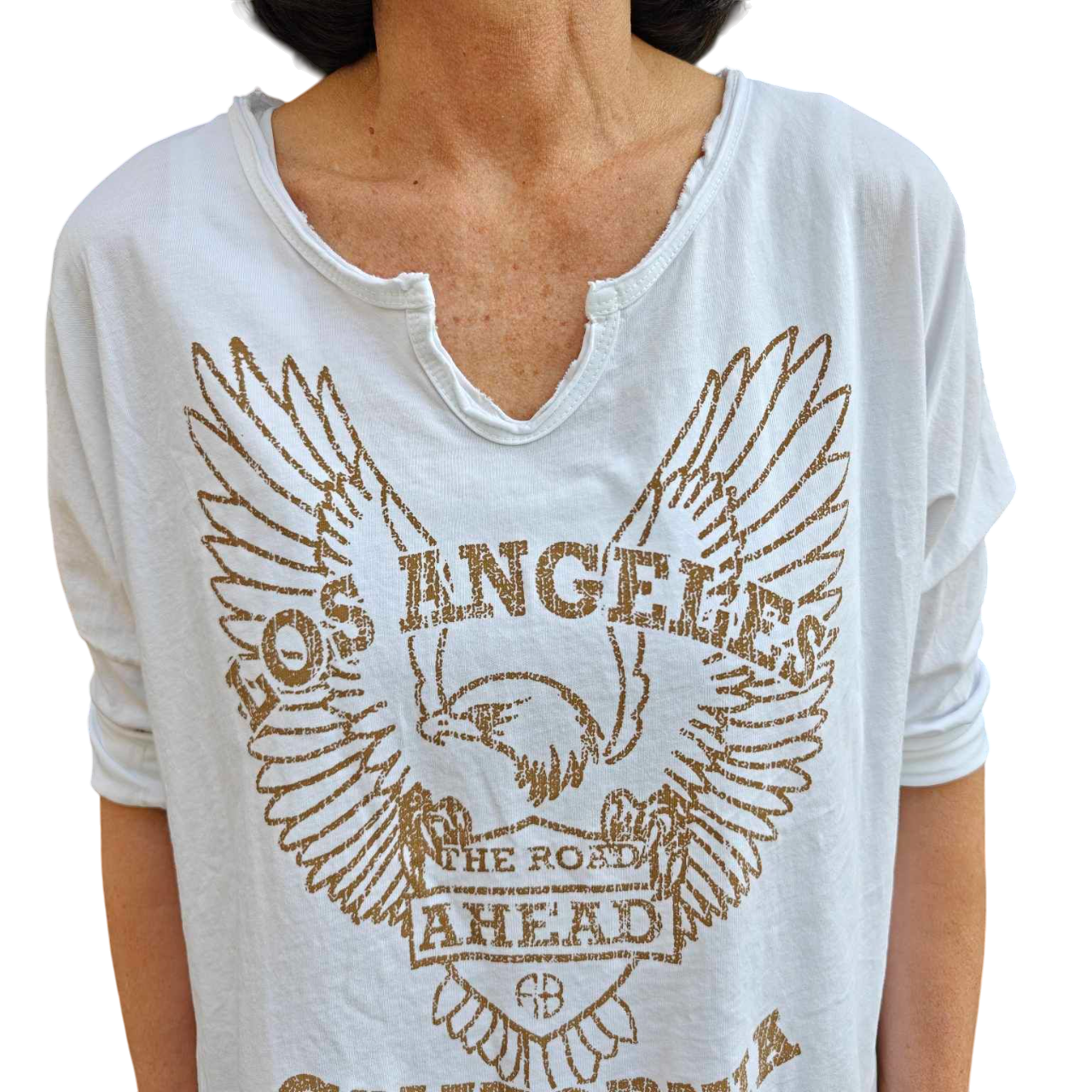 Jamie eagle t-shirt white