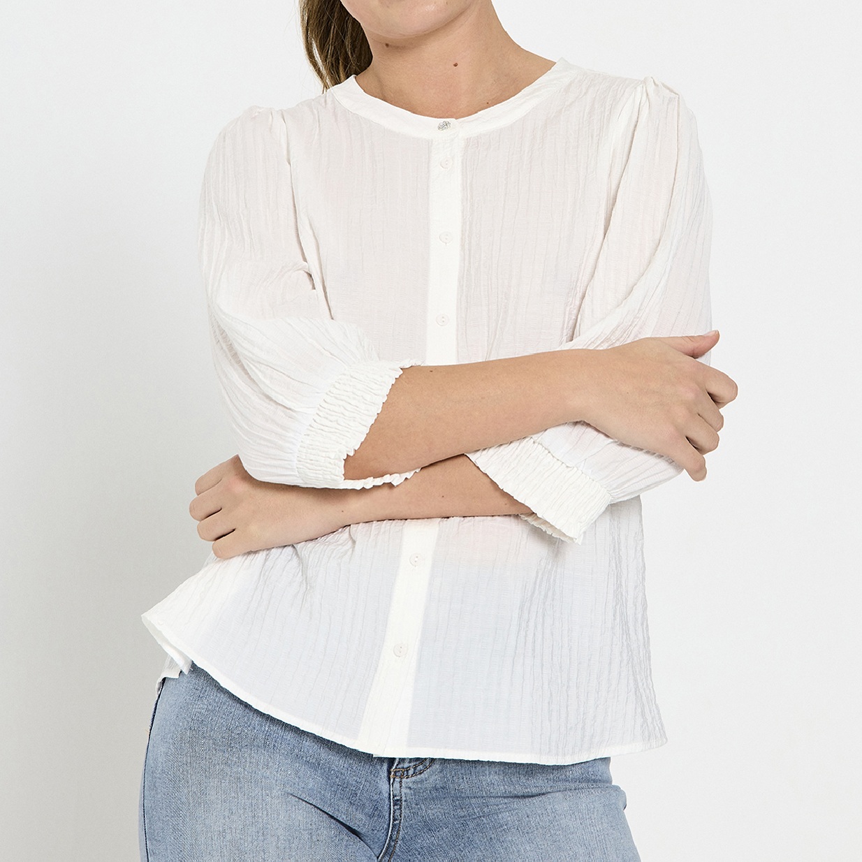 Freequent Aby shirt star offwhite