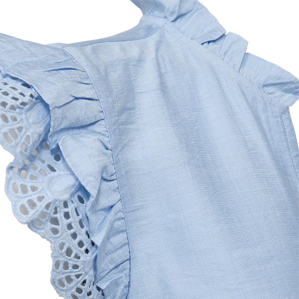 Freequent Lisa blouse chambray blue