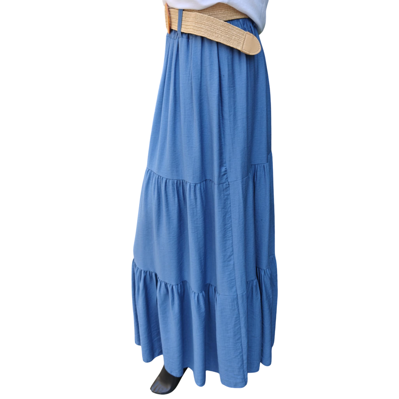 Celia nederdel denim blue