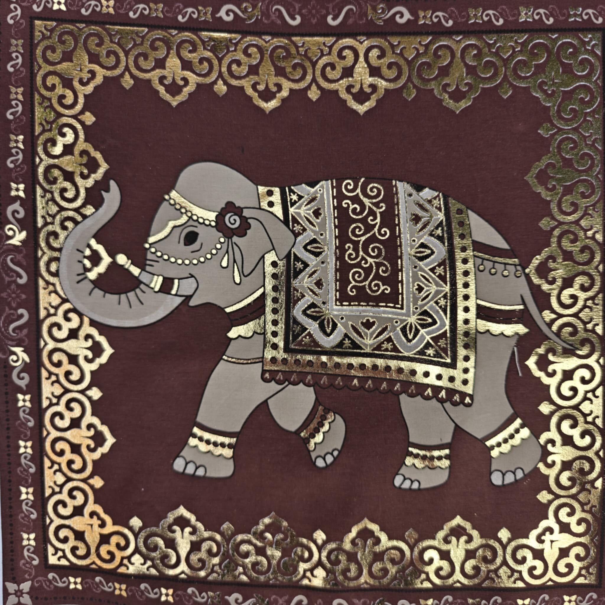 Maddie tee elephant chocolate