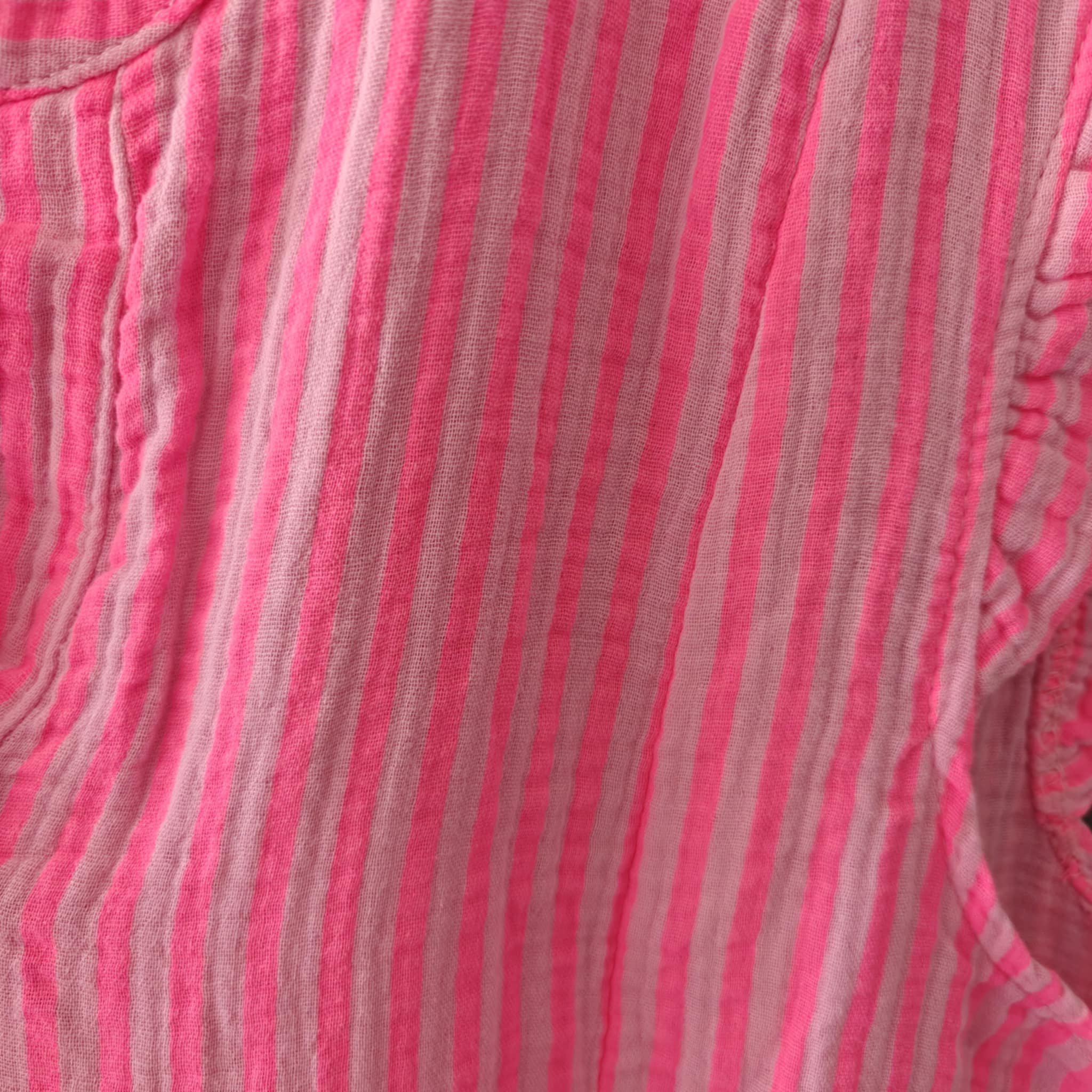 Summer stripe top pink