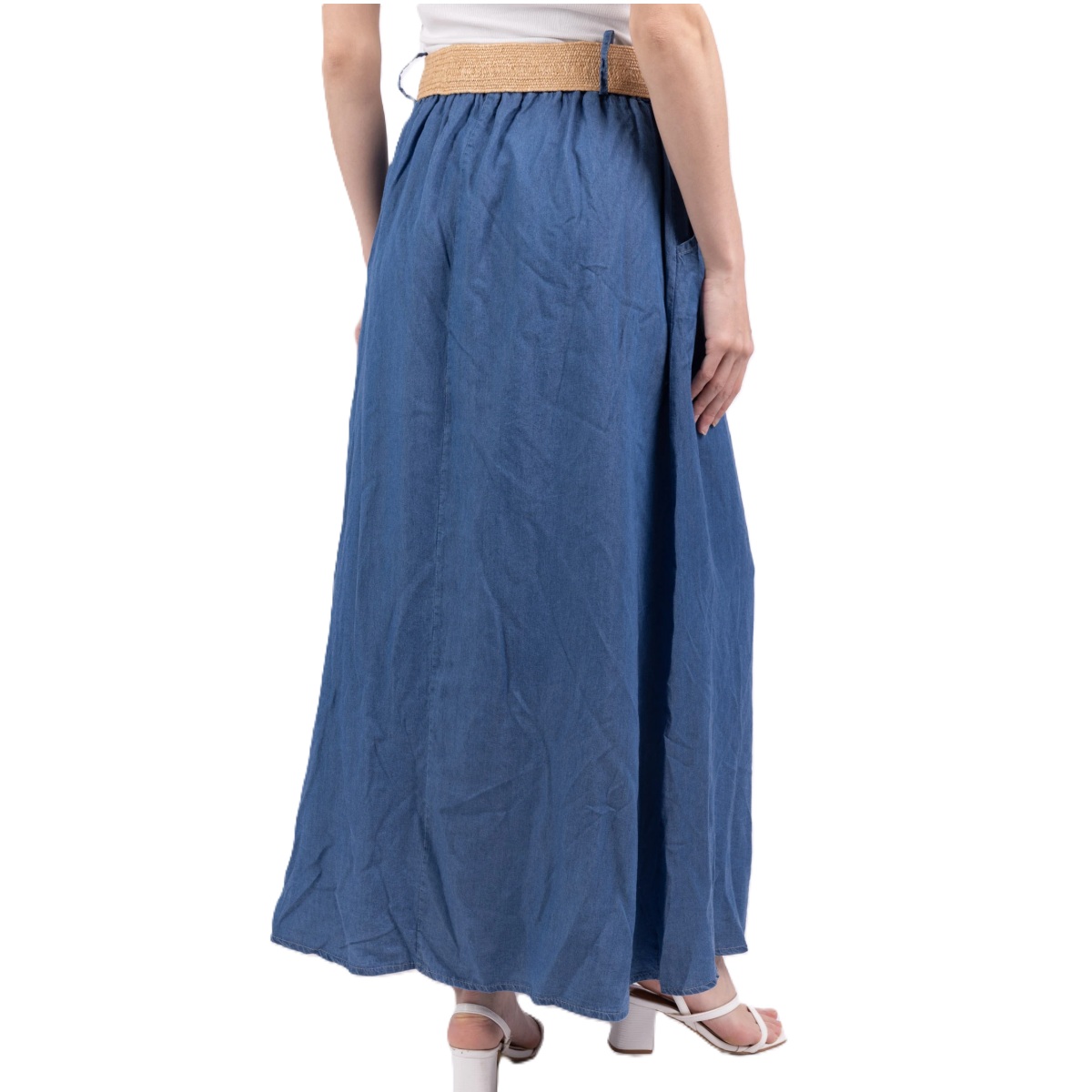 Alison skirt tencel dark blue