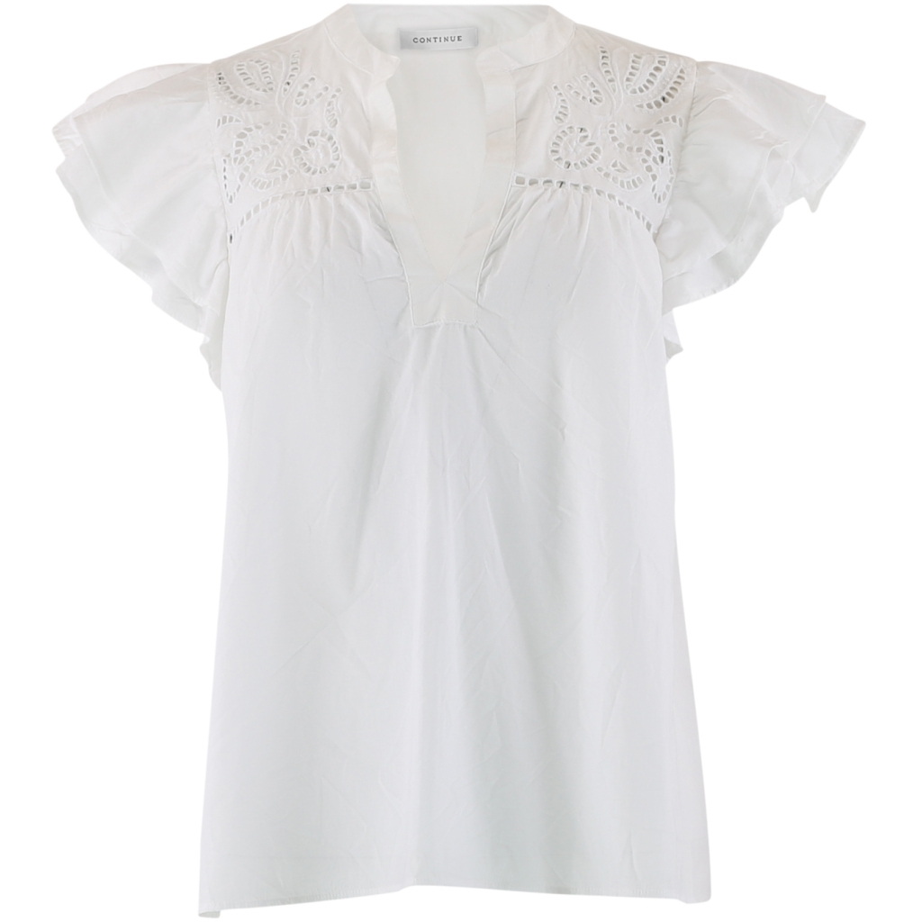 Continue Christel solid white