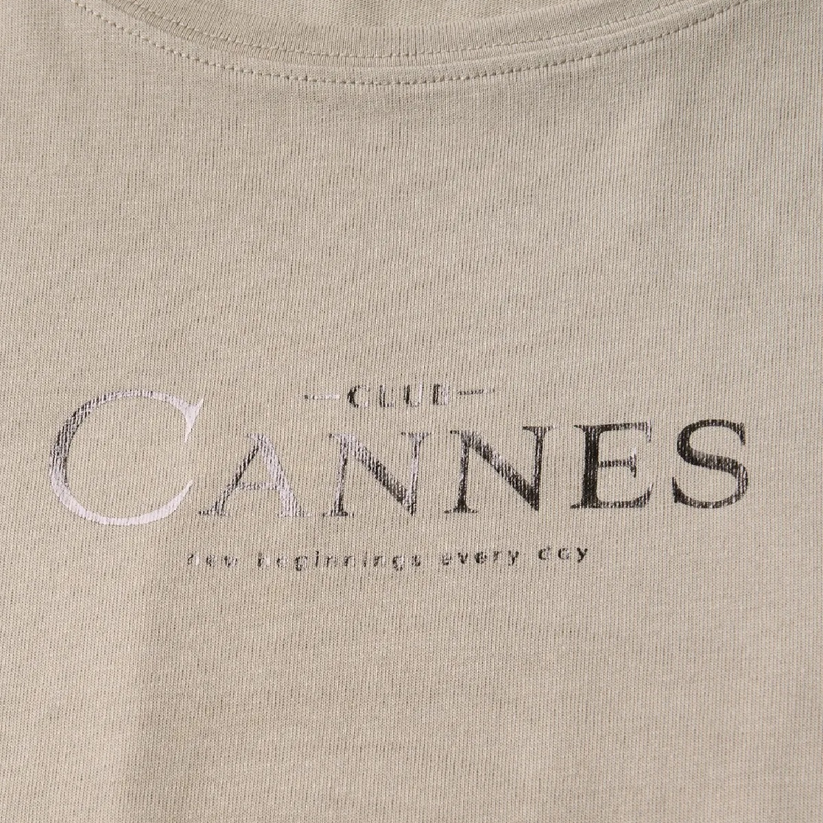 Street One tee foil morning beige