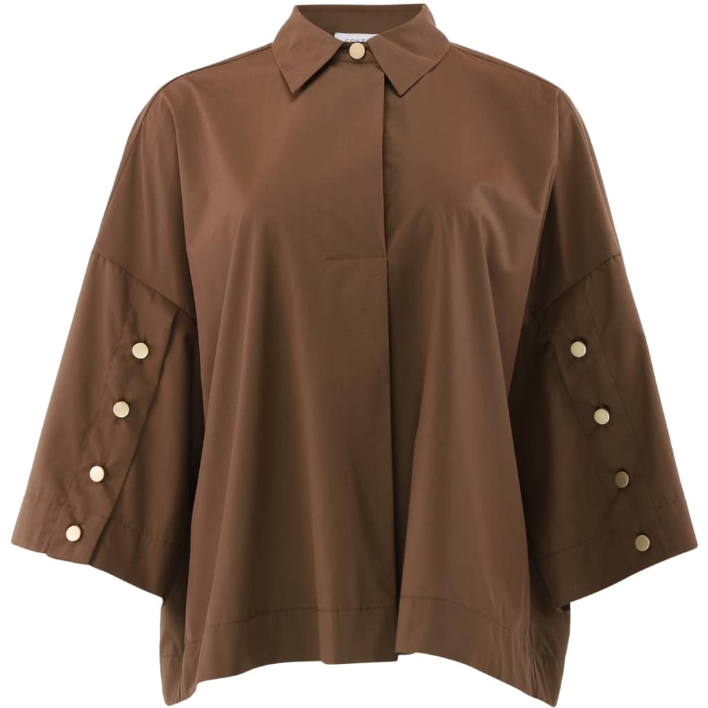 Continue Klara shirt brown