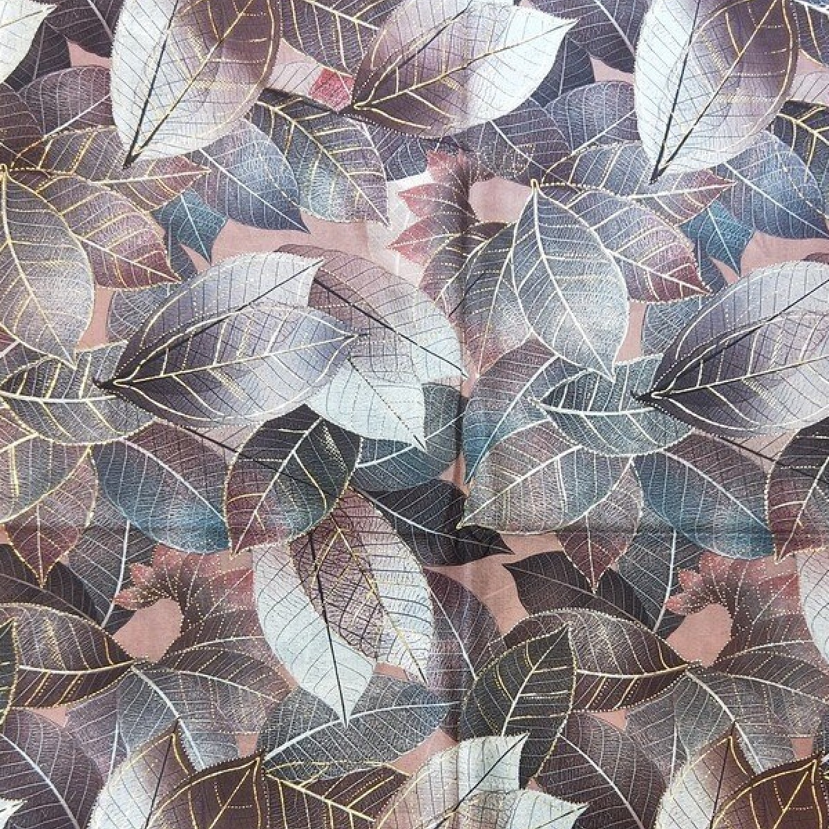 Xenia tørklæde leaf rose