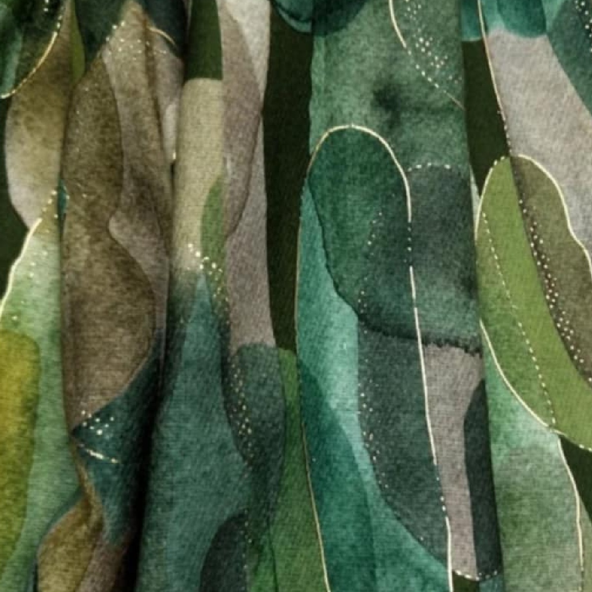 Sadie tørklæde gold green