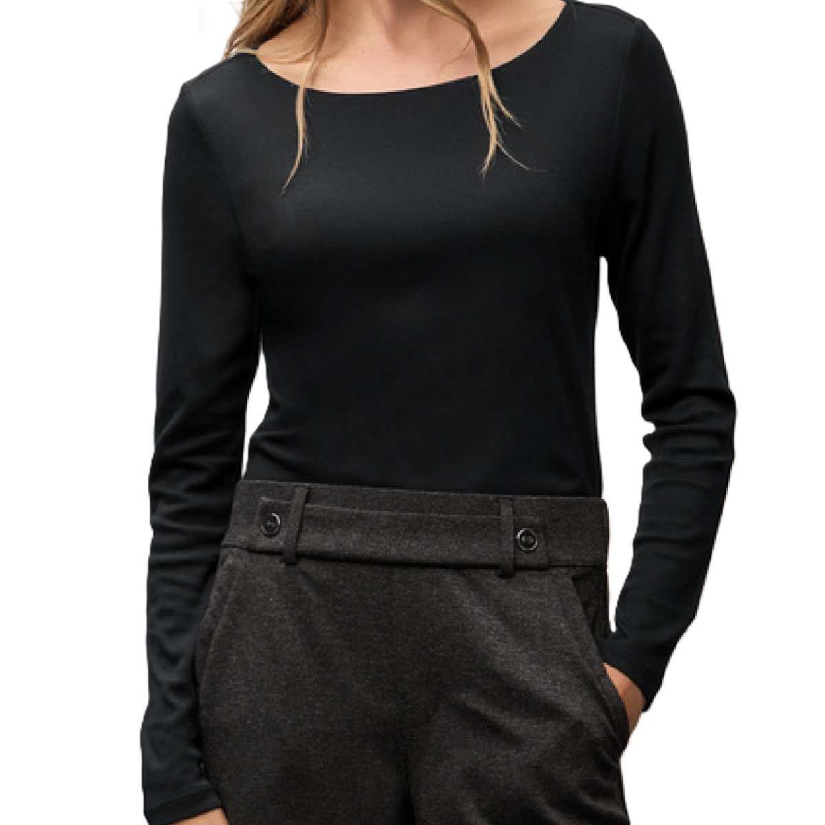 Street One t-shirt Lanea black