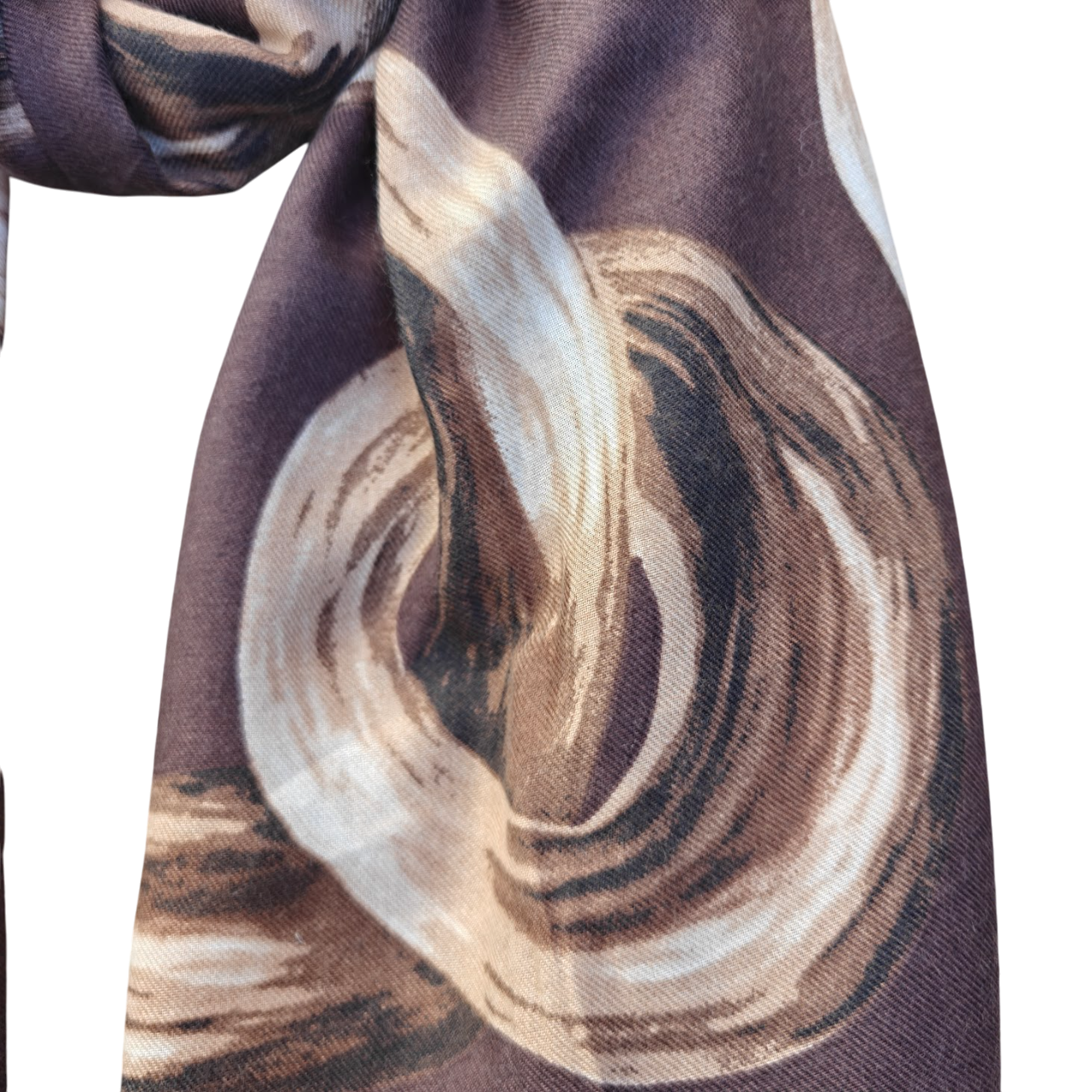 Mayzie tørklæde brown sand