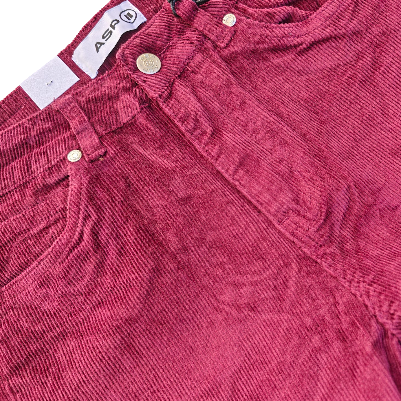 ASP Net fløjlsbuks wine