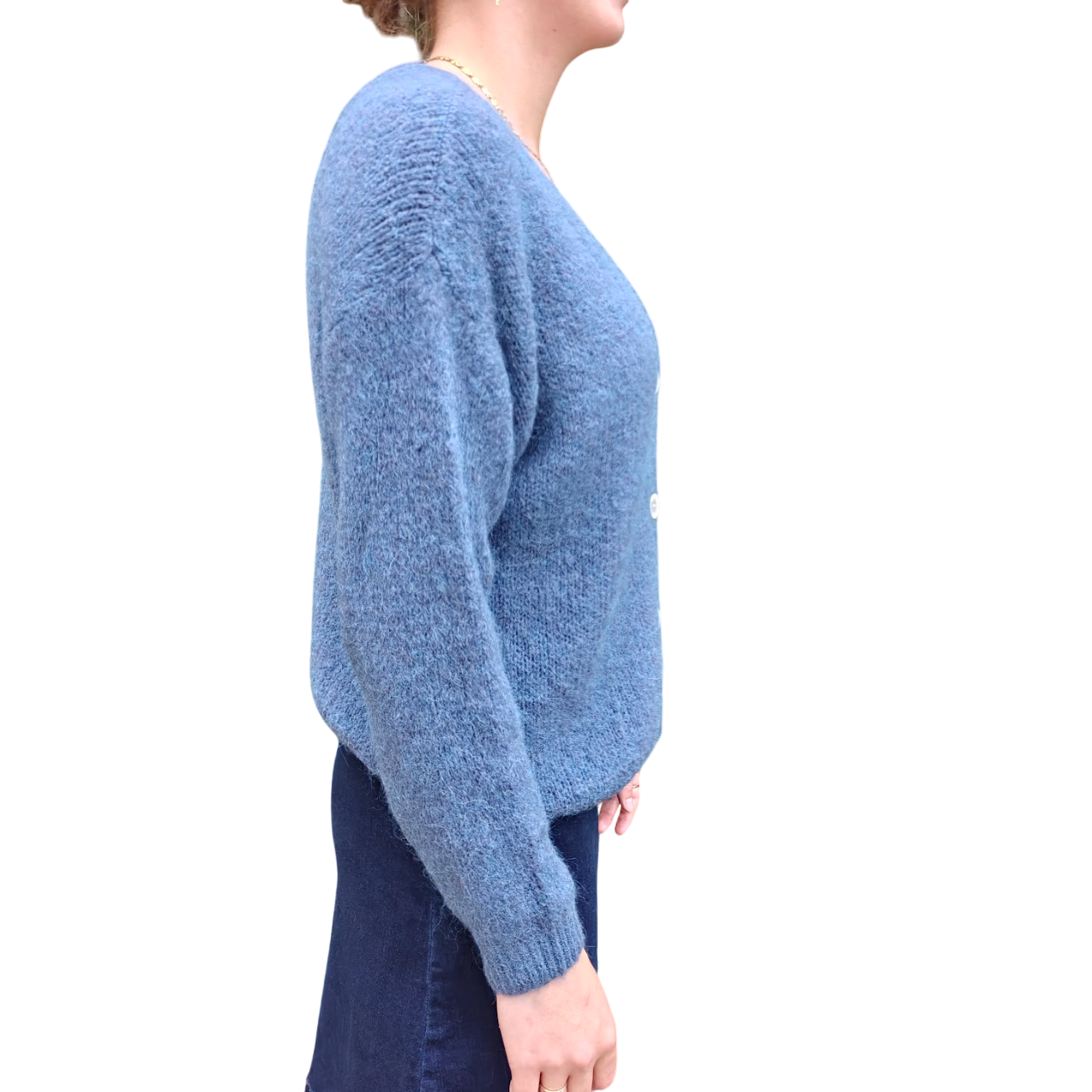 Meghan cardigan blue