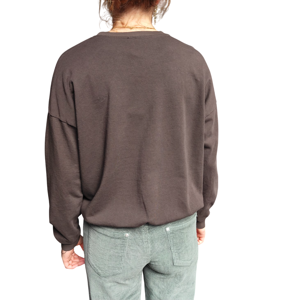 Los Angeles sweatshirt chocolate