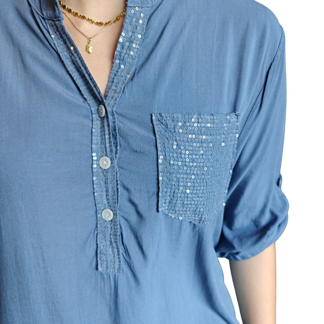 Garcella shirt blue