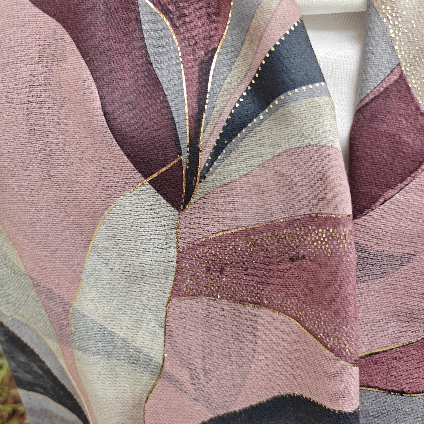 Sally gold tørklæde rose