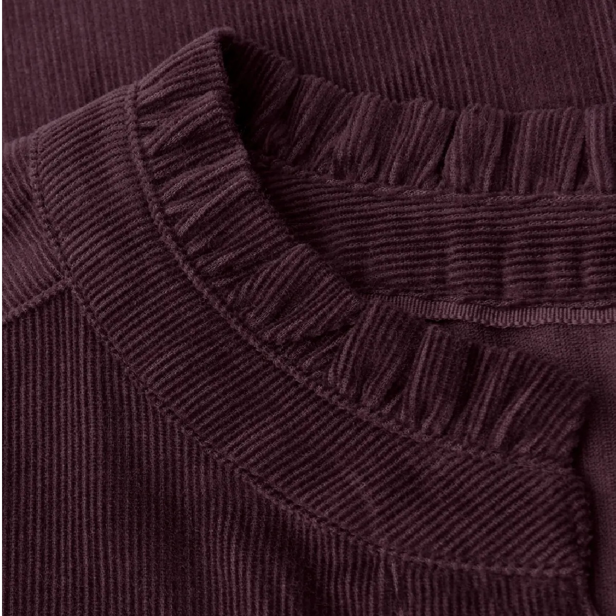 Street One bluse fløjl Jazz berry