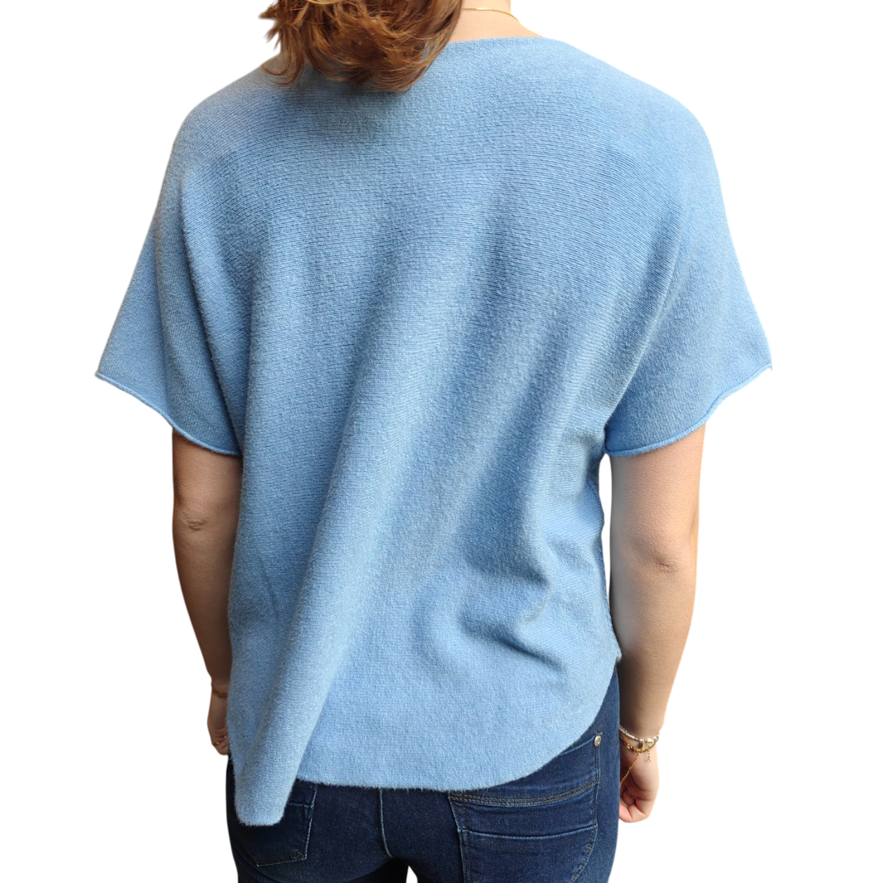 Magritte strik light blue