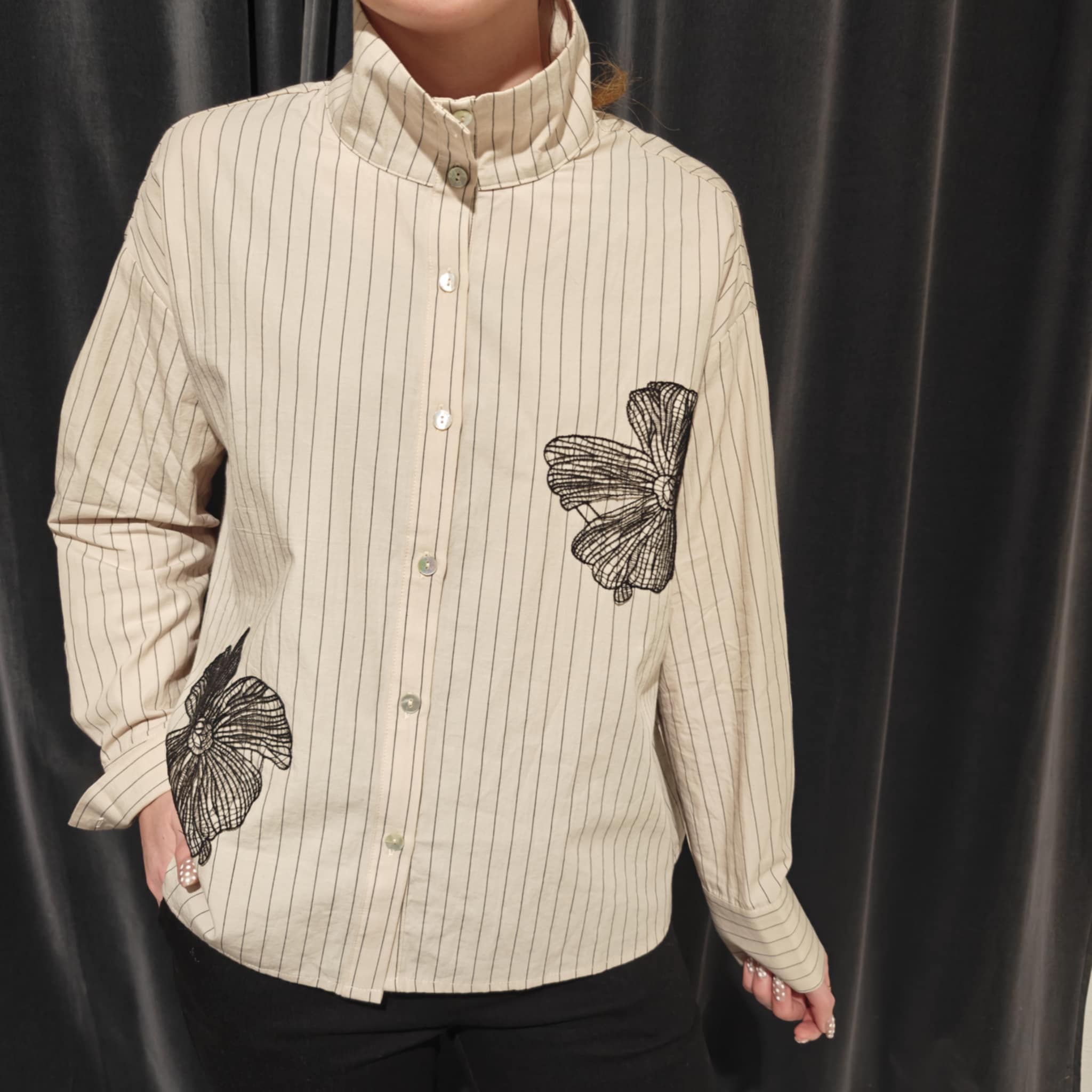 Continue bluse Jessie embroidery