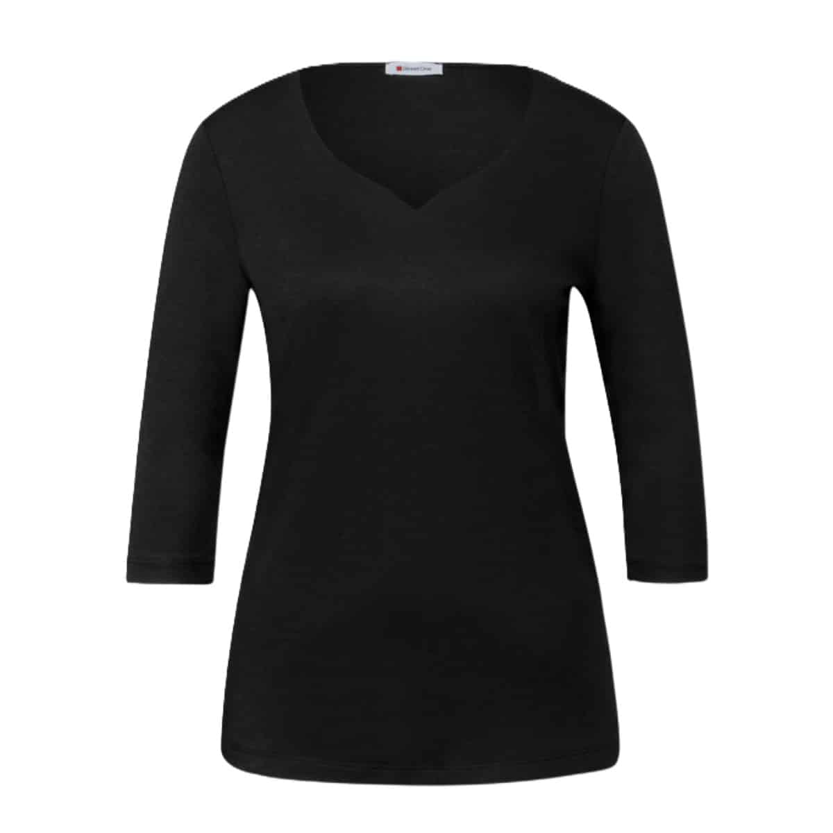 Street One heart neck Ada black