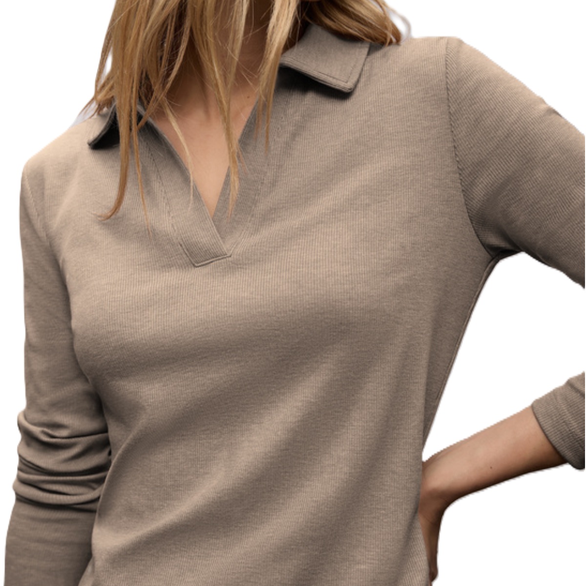 Street One polo rib shirt