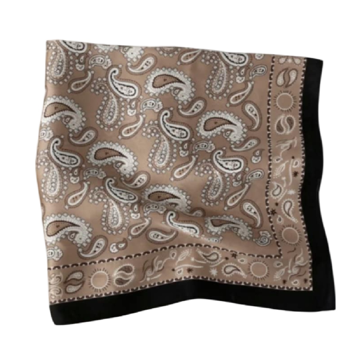 Missy tørklæde paisley taupe