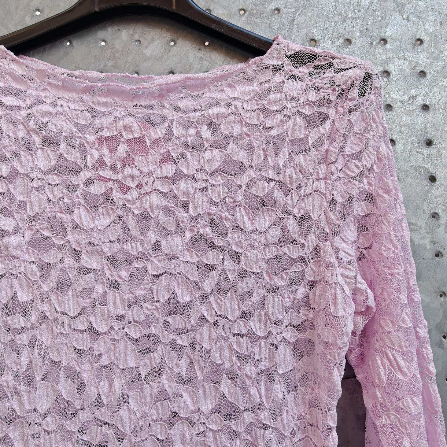 Vivienna lace top sweet rose