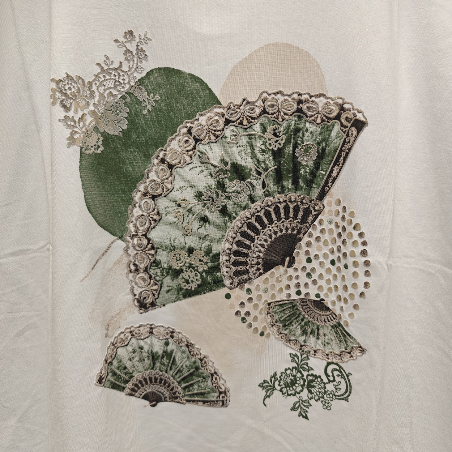 Maddie t-shirt vifte green