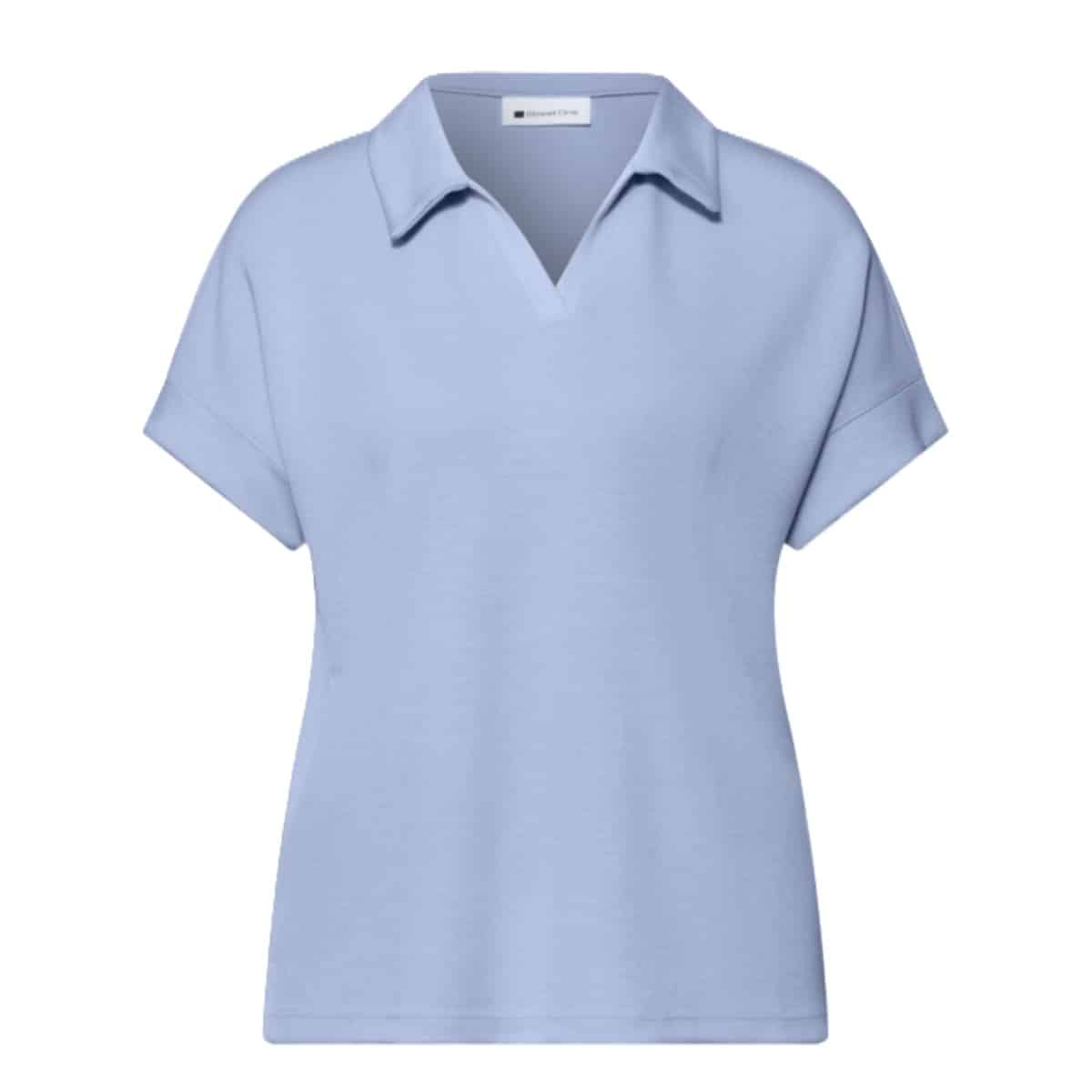 Street One polo shirt cashmere blue