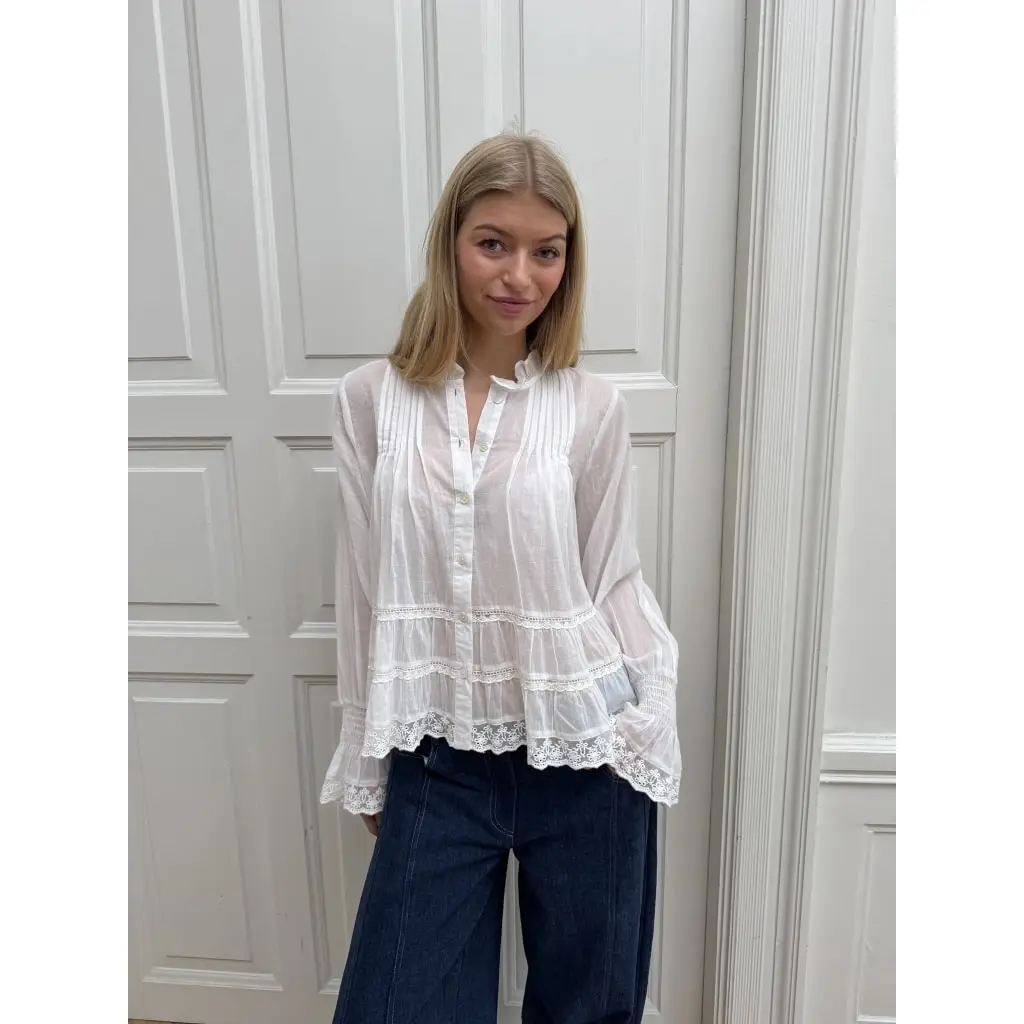 Continue bluse Audrey white