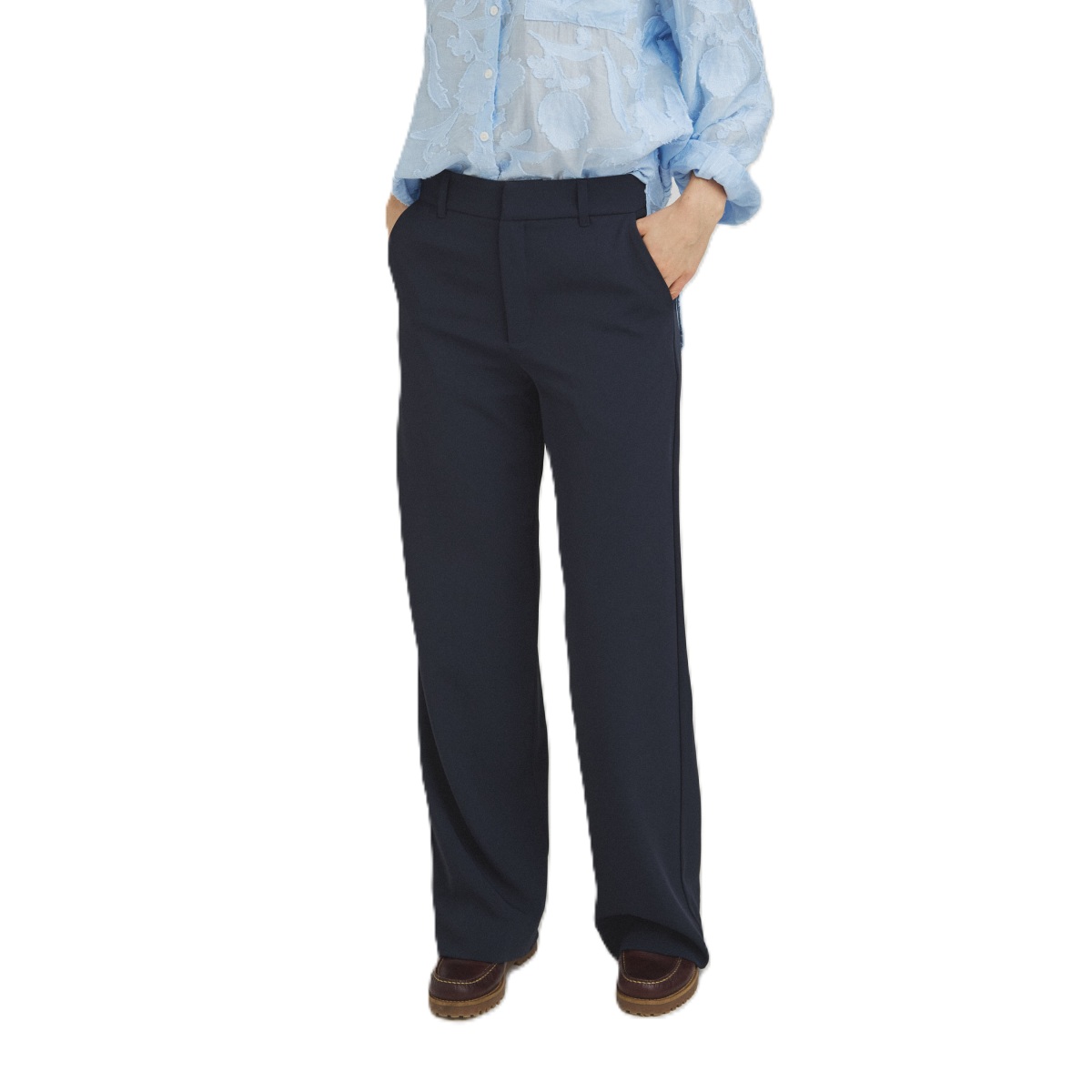 Luxzuz Thalia pant dark marine