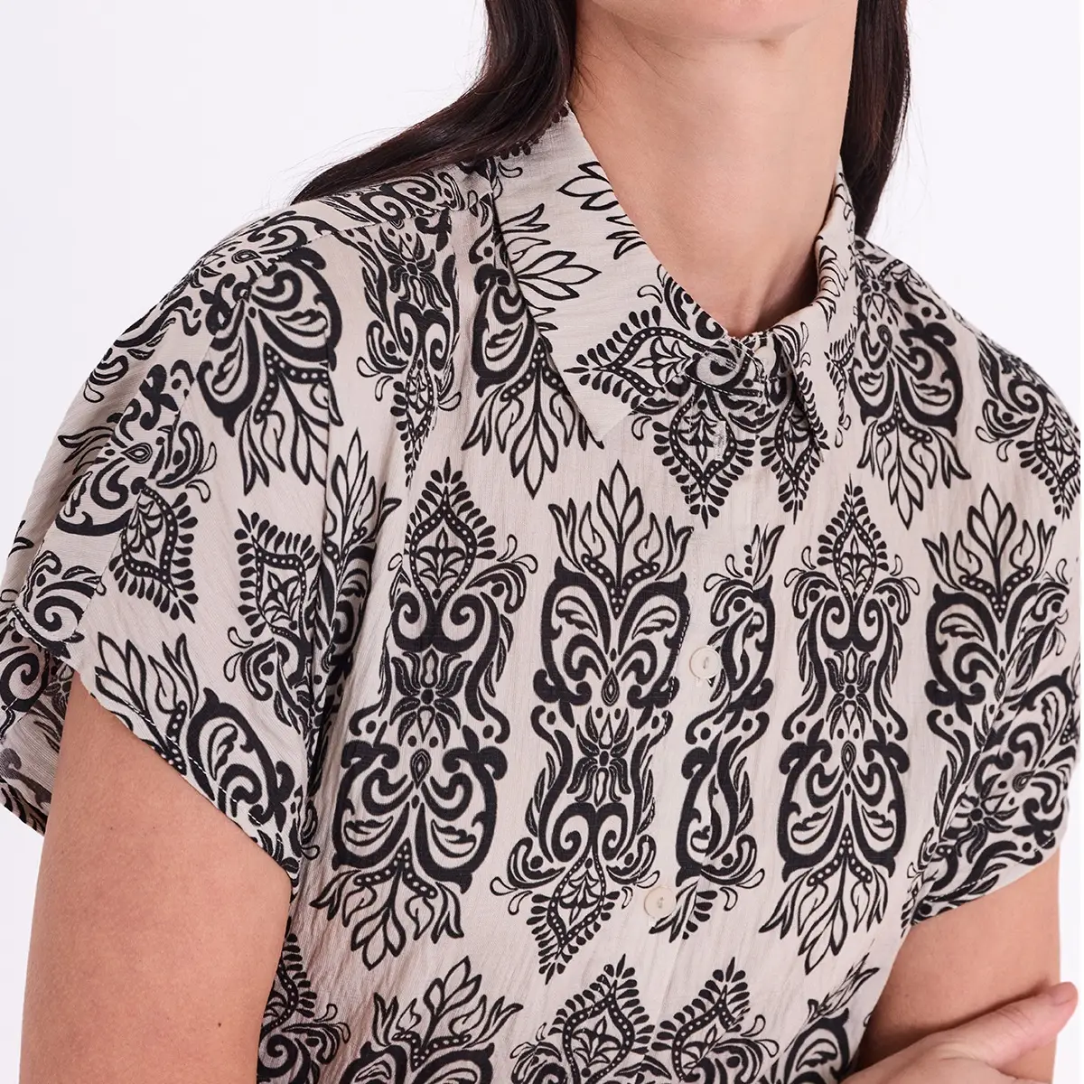 Freequent skjorte Jony Moonbeam black