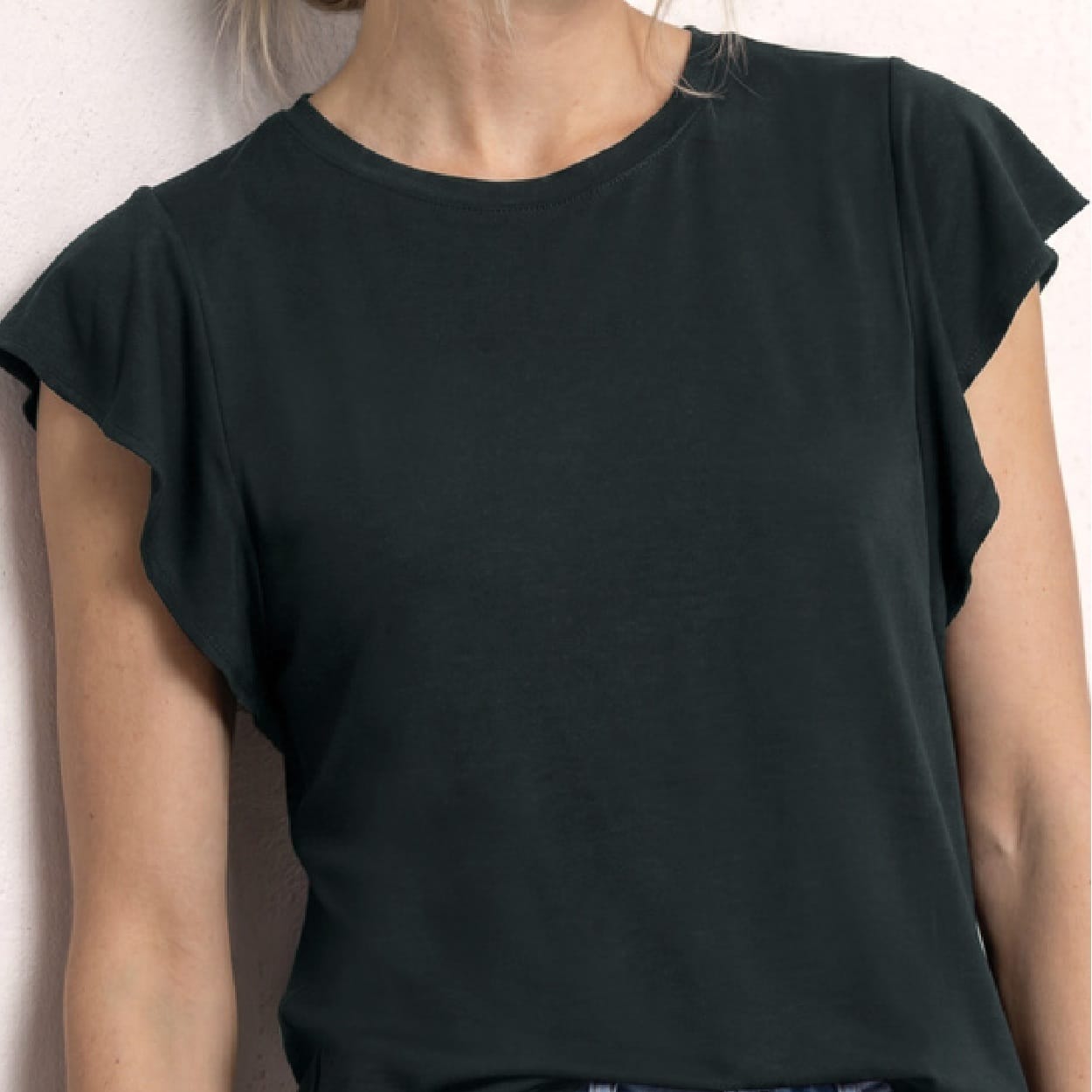 Street One top dark green