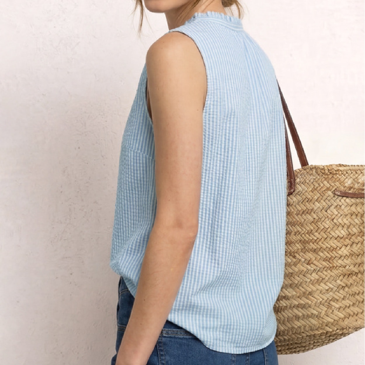 Street One striped top original blue