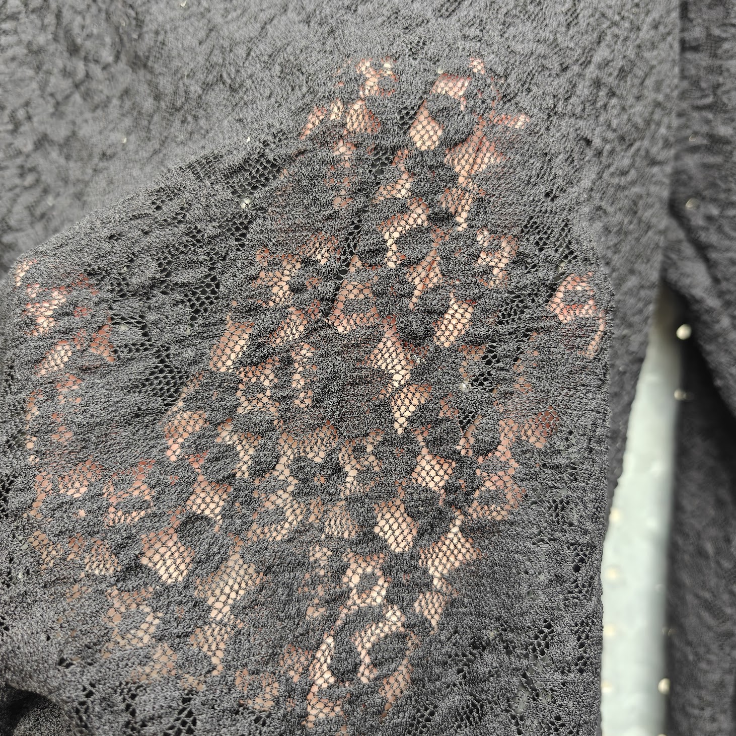 Vicky lace top black