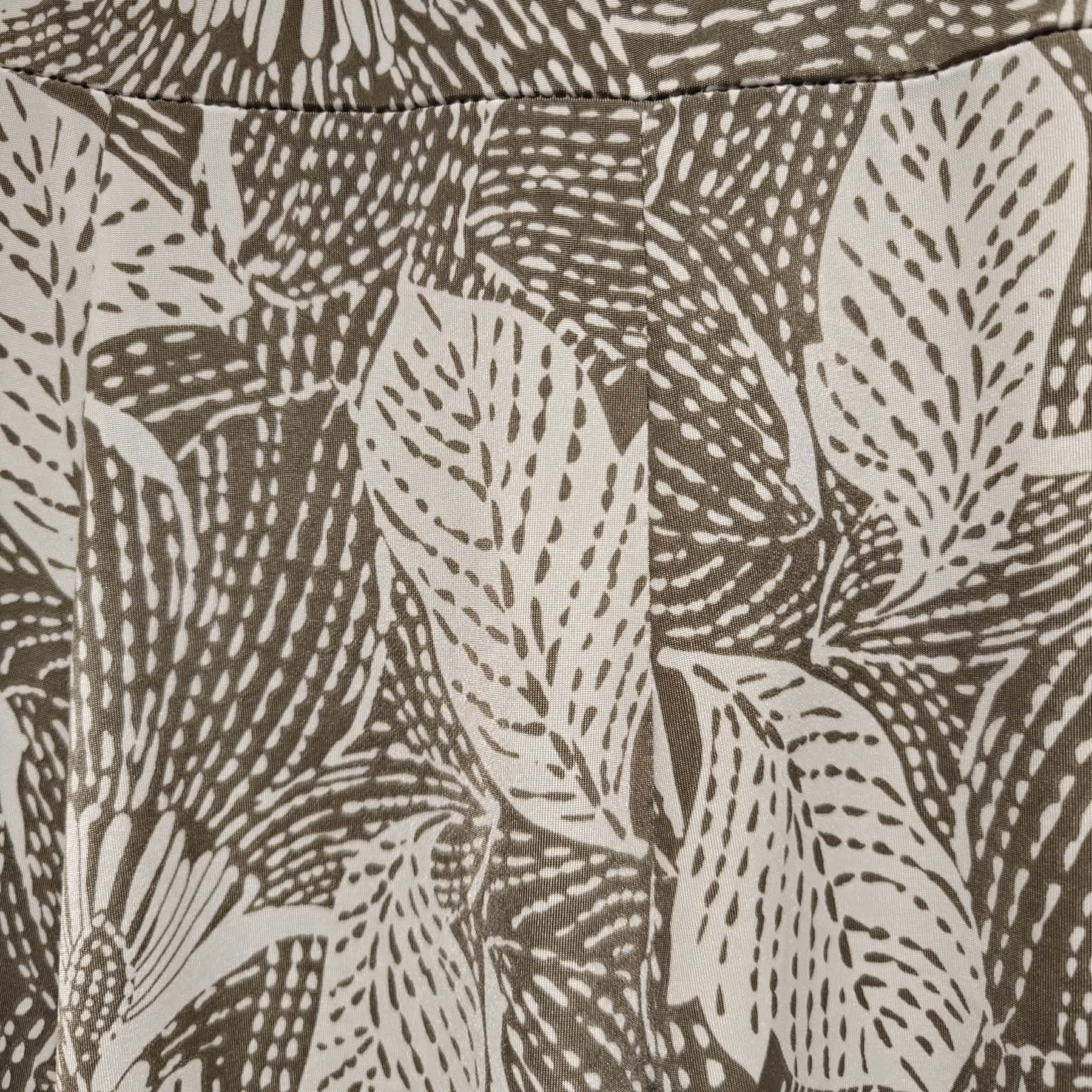 Saga nederdel beige leaf