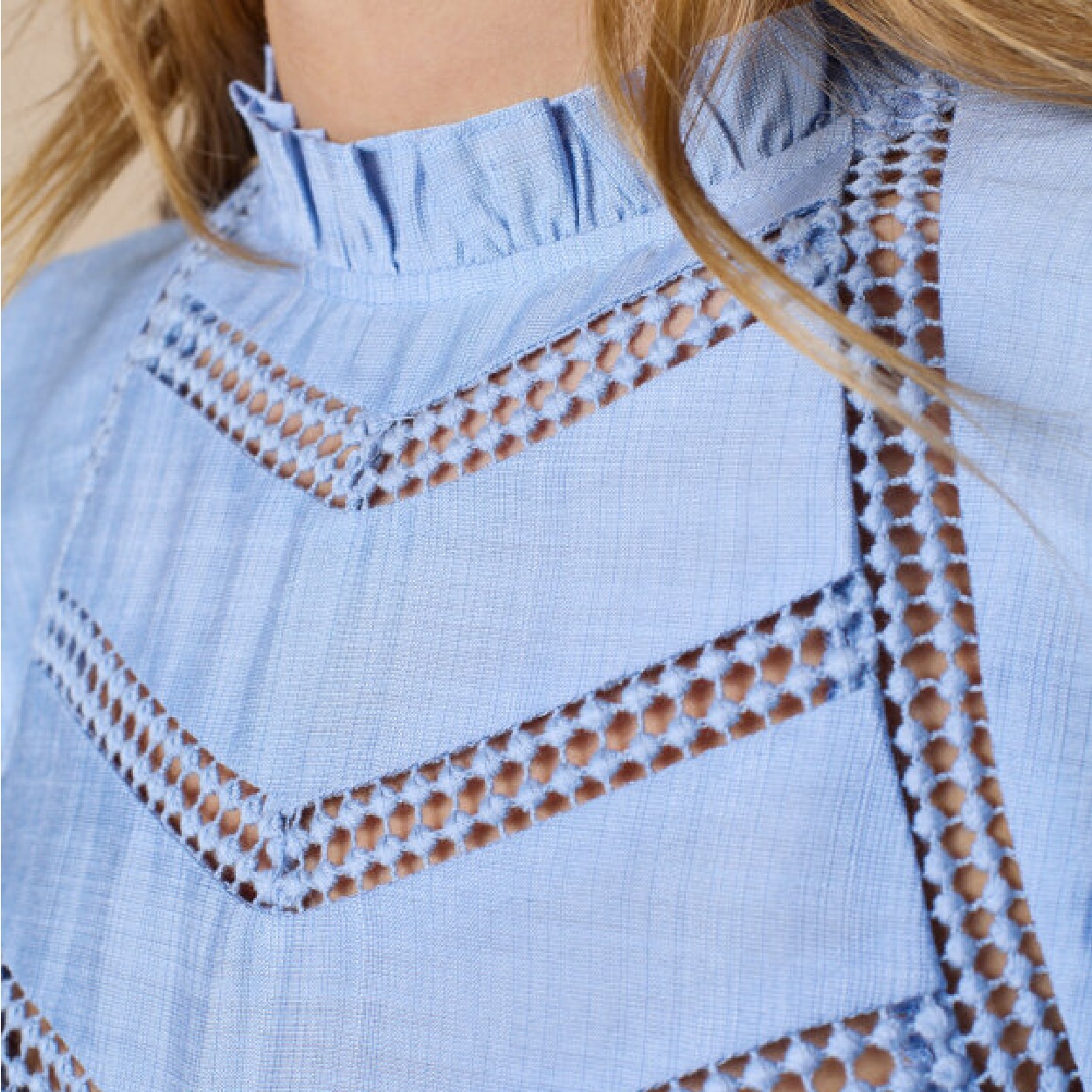 Love&Divine top love1374 mid blue