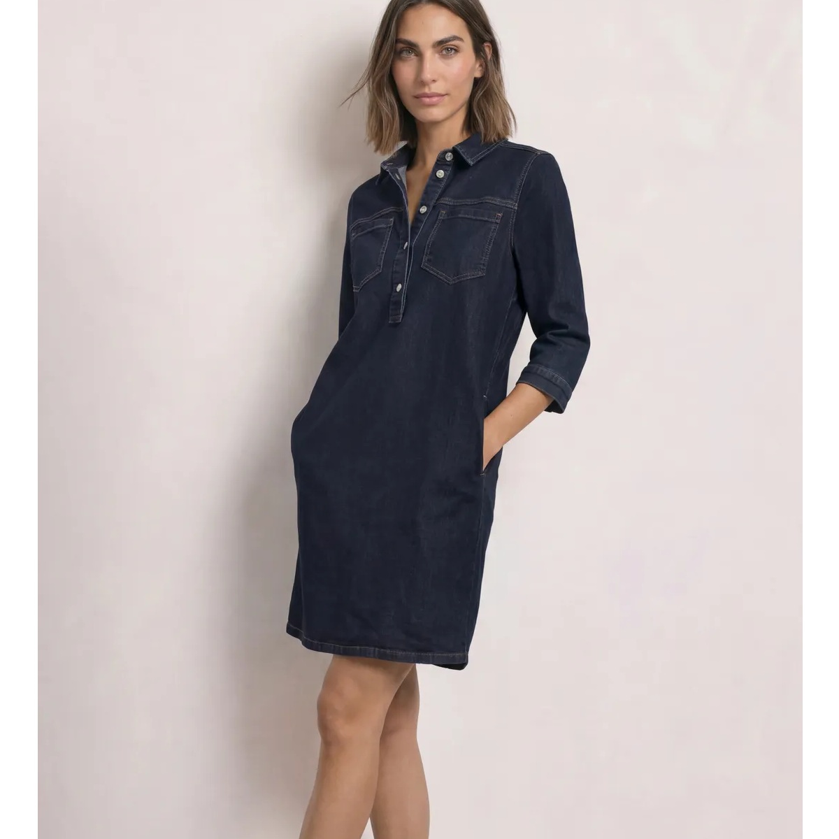 Street One denim dress rinse soft